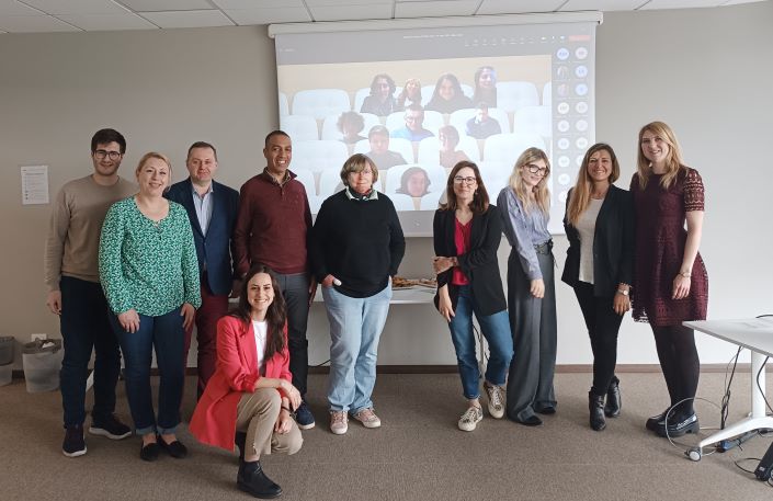 Photo of GR4FITE3 partners at the kick off meeting