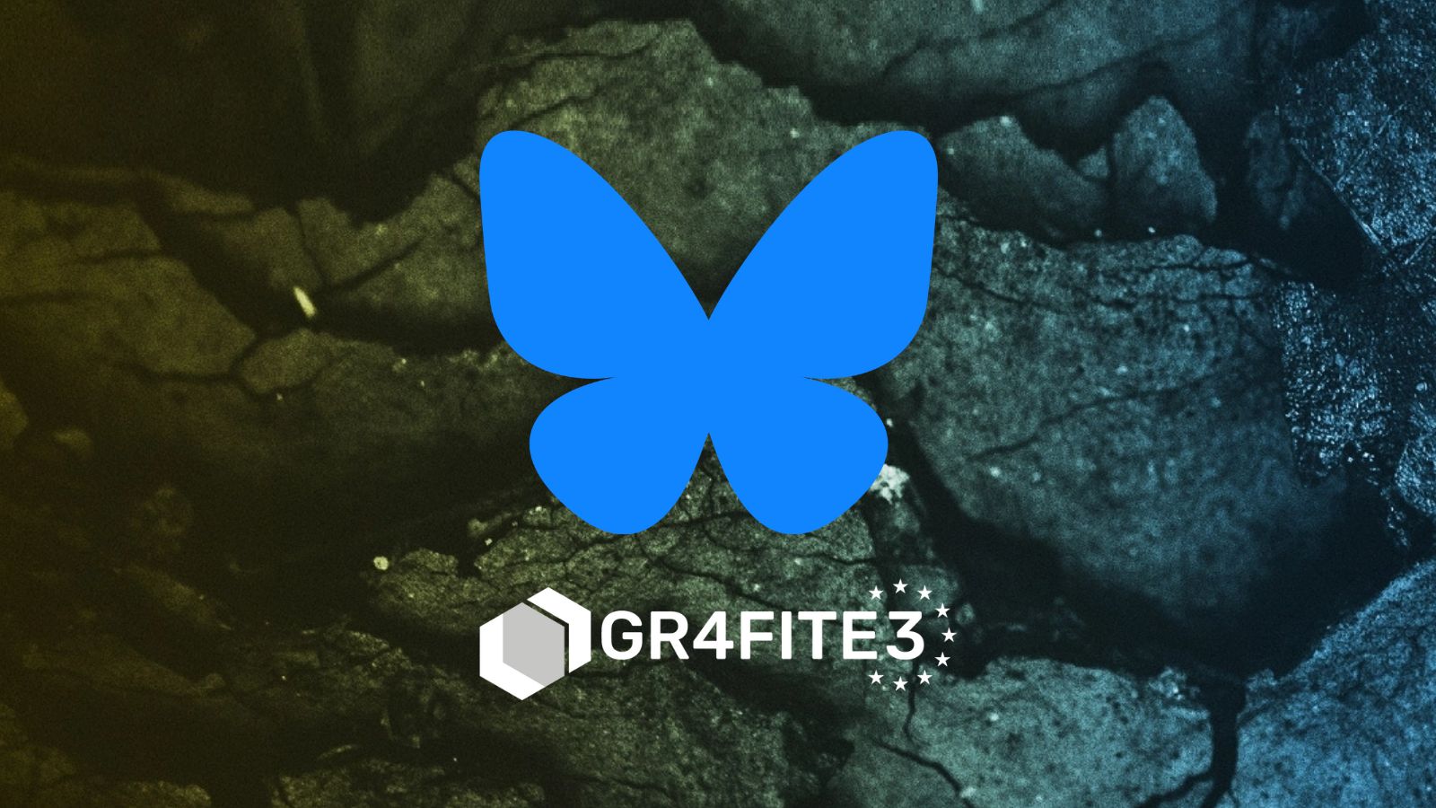 Image of bluesky logo and GR4FITE3 logo